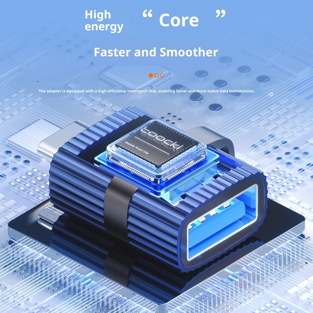 USB3.0 Male To Type-C Female Adapter