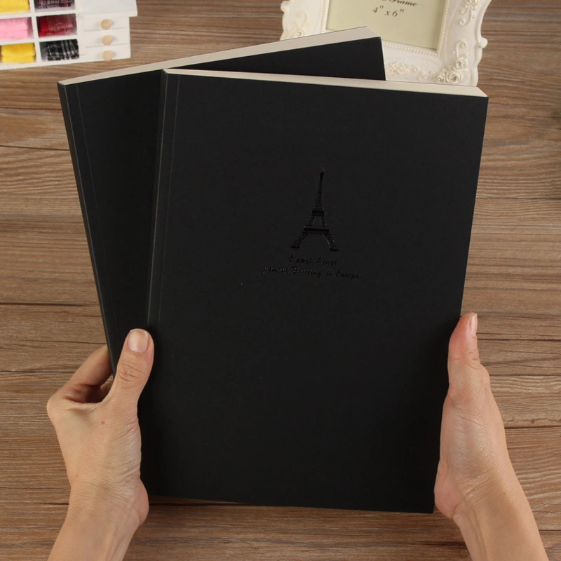 Sketchbook Thickened Blank Inner Writing Boy Art Drawing Book