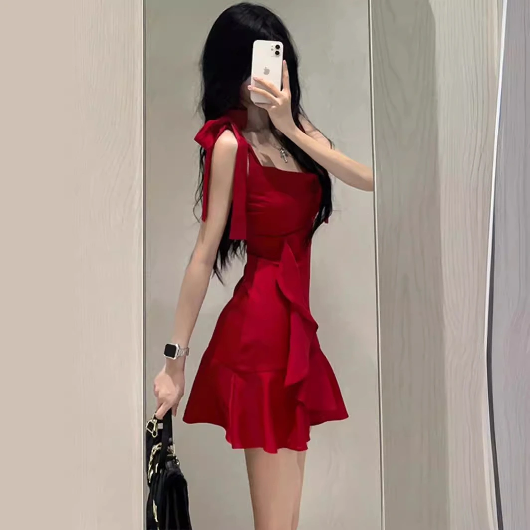 Niche Temperament Waist-controlled Slimming Short Skirt