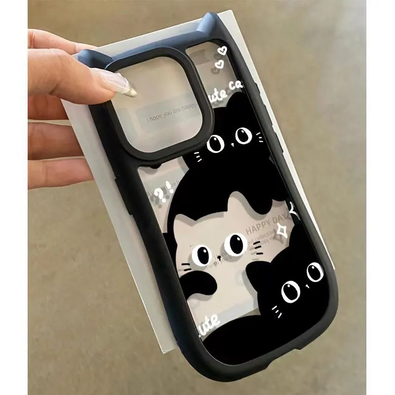 Cartoon Cat Phone Case Stereo