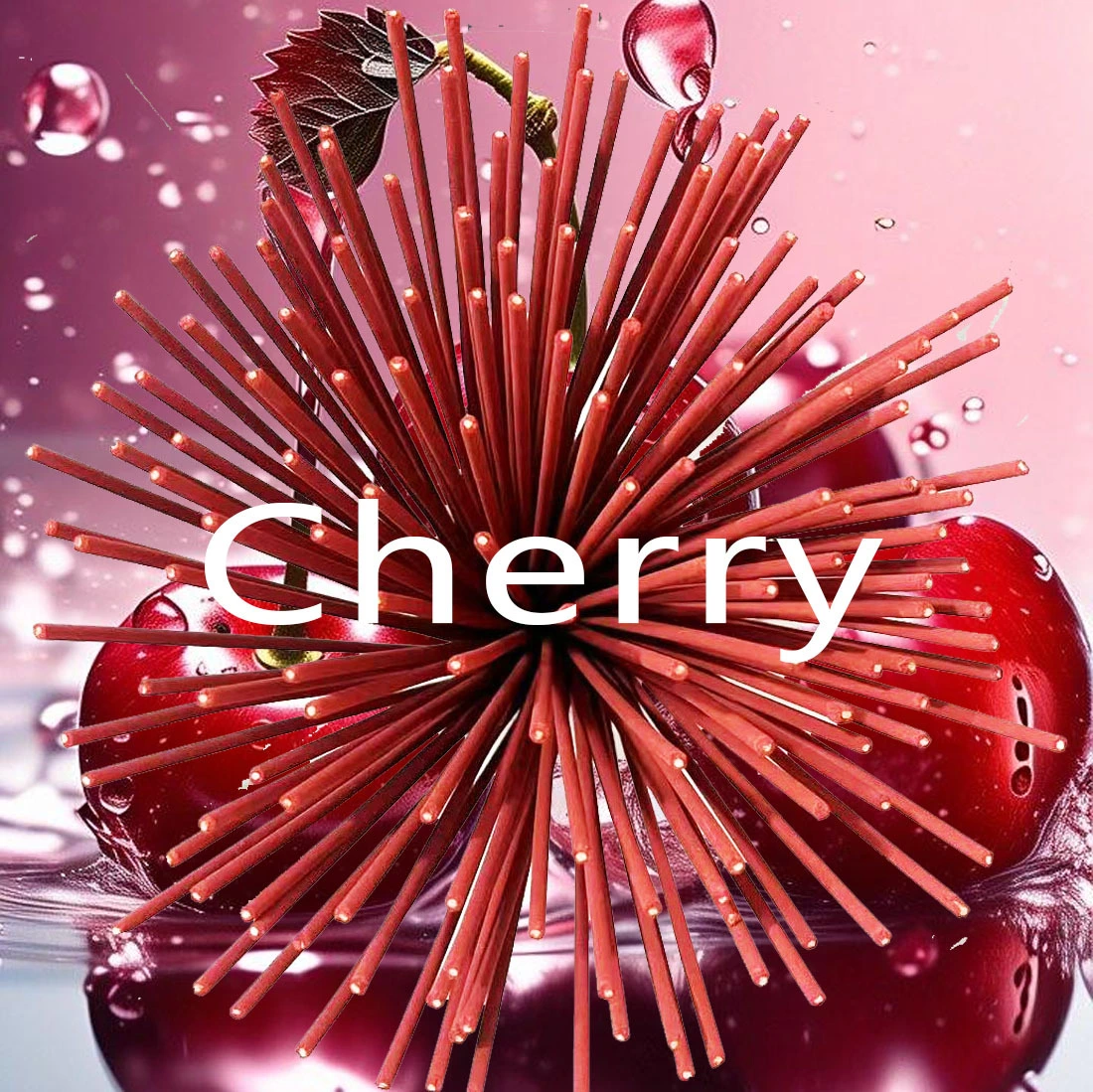 22cm Cherry Flavored Bamboo Stick Incense For Home Use