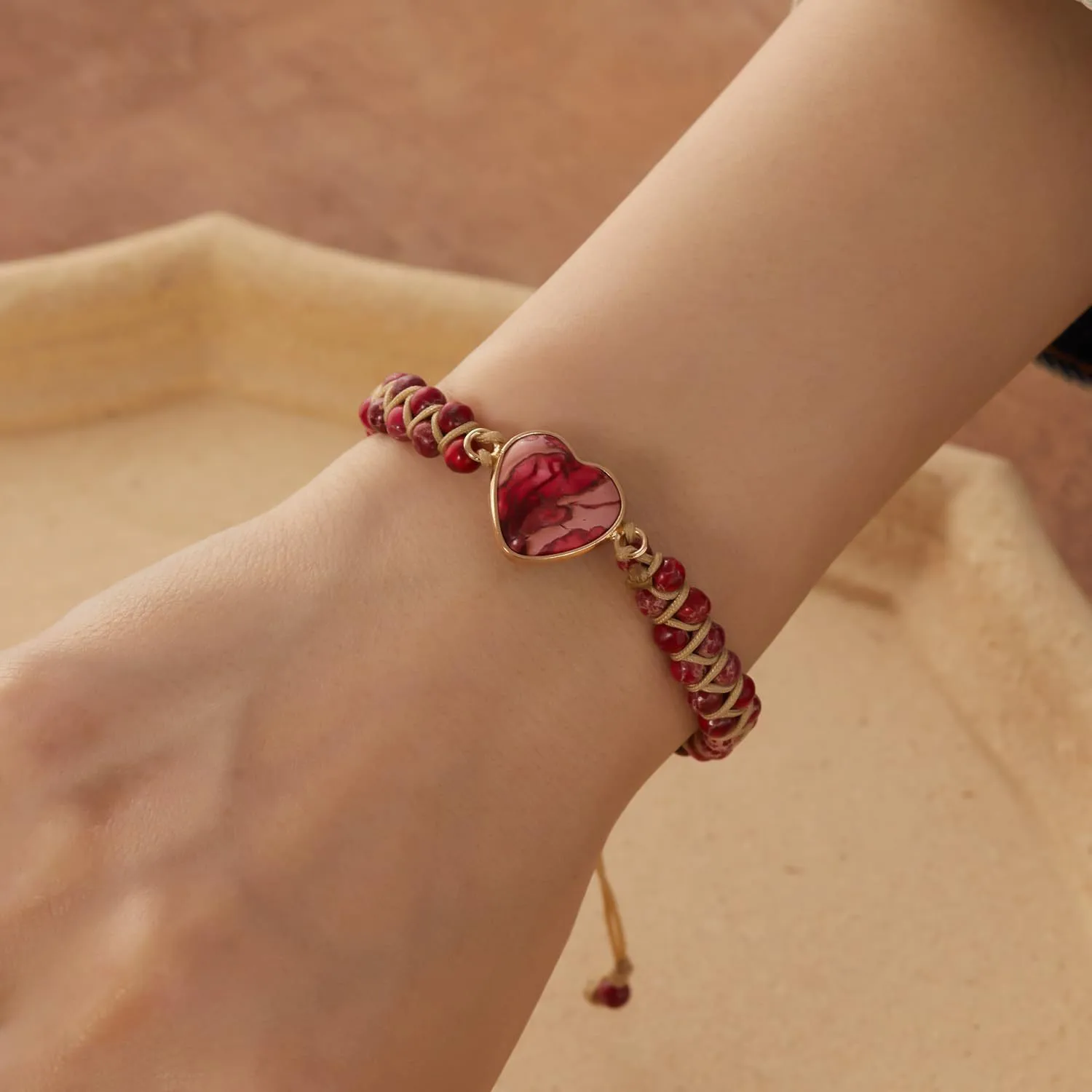 Vintage Handmade Inspirational Bracelet Beautiful Mother's Day Wrist Chain