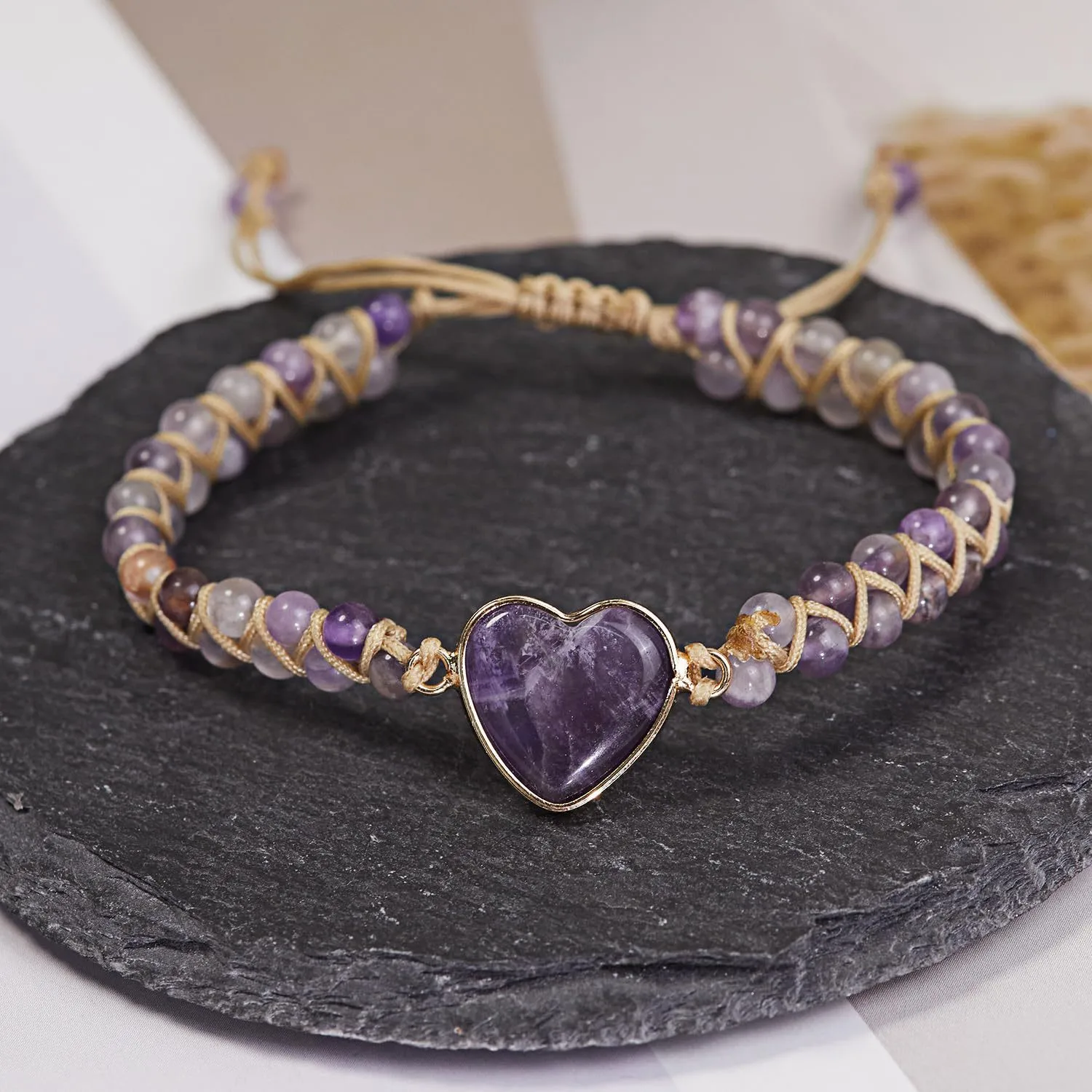 Vintage Handmade Inspirational Bracelet Beautiful Mother's Day Wrist Chain