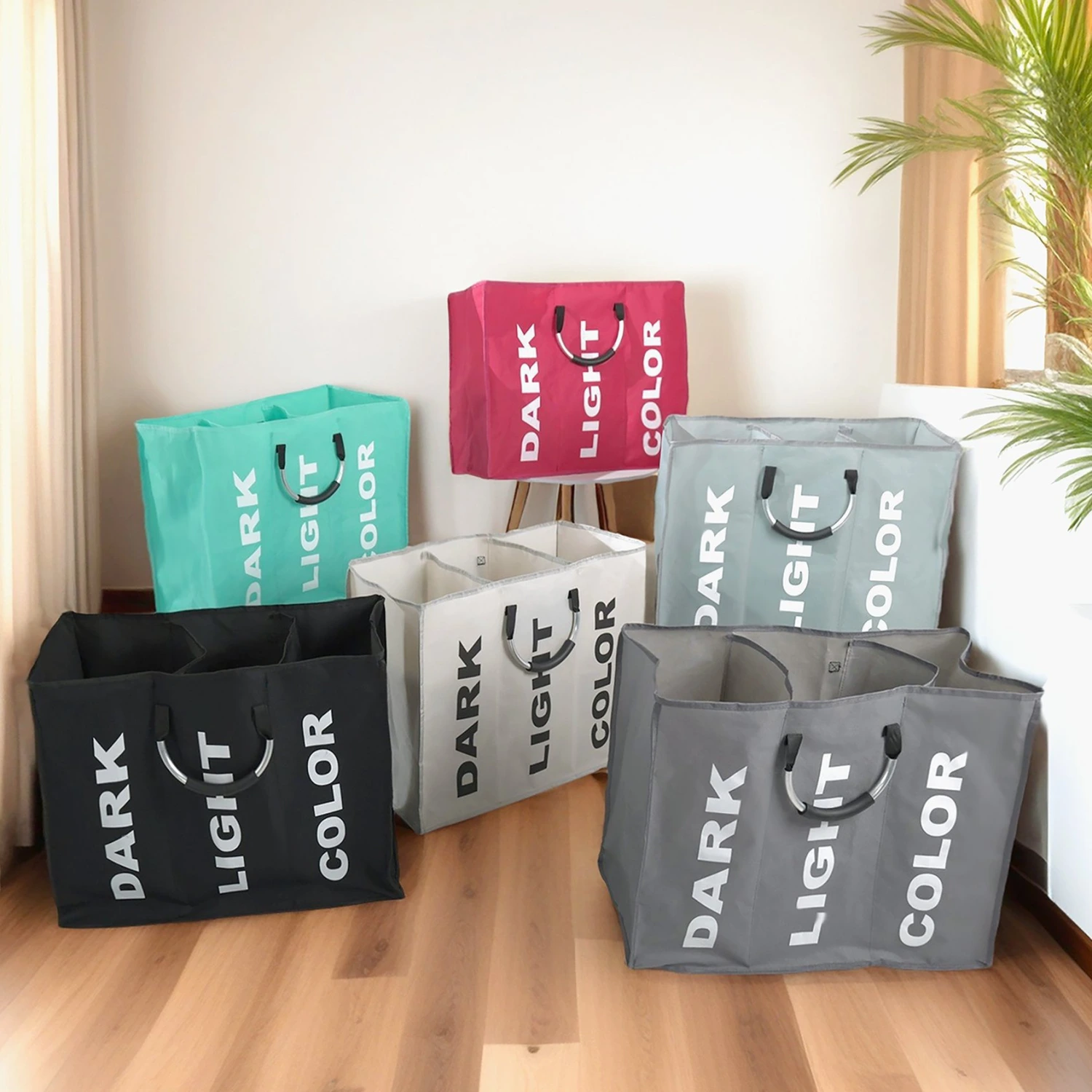 Household Oxford Fabric Durable Laundry Bag