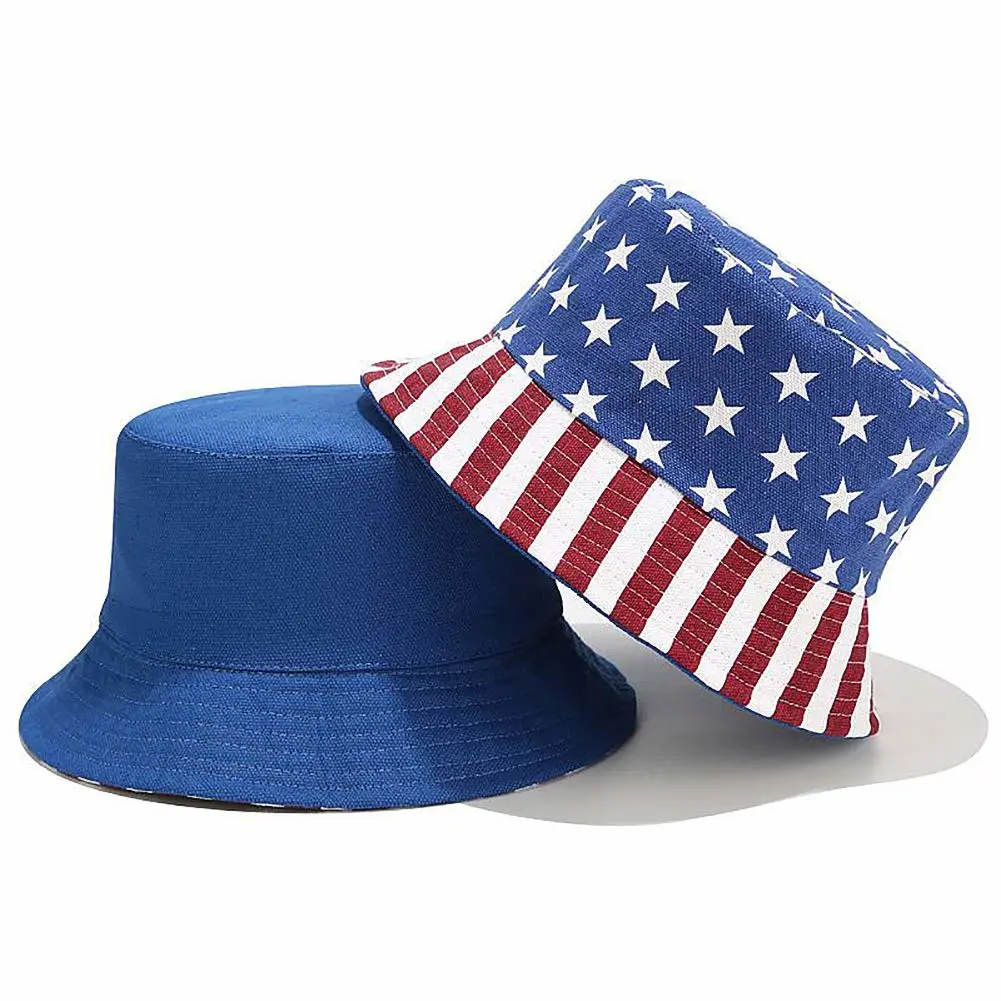 XYIYI Cute Bucket Hat Beach Fisherman Hats for Women, Reversible Double-Side-Wear