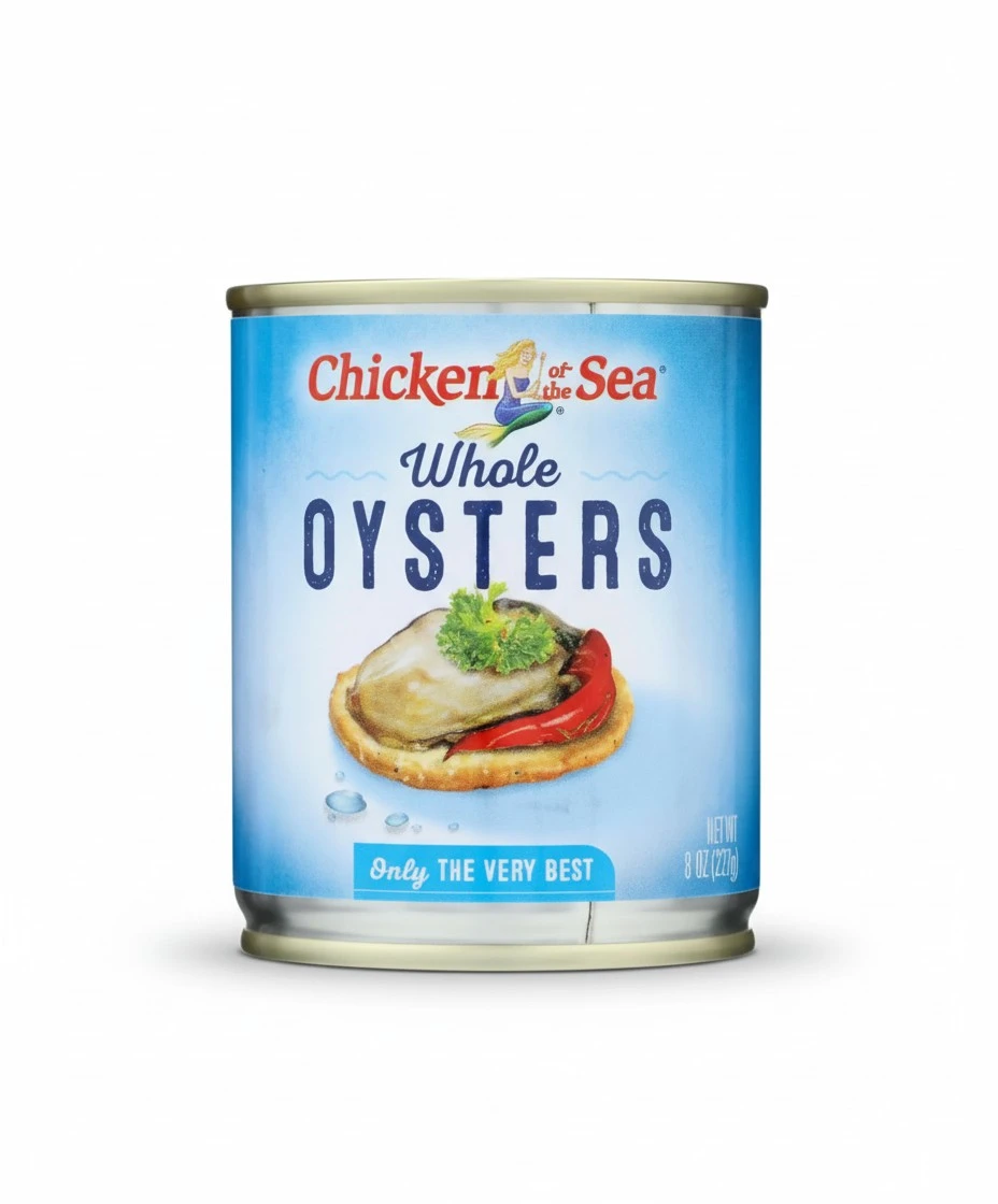 Chicken of the Sea Whole Oysters, Great for Recipes, 8-Ounce Cans (Pack of 1)