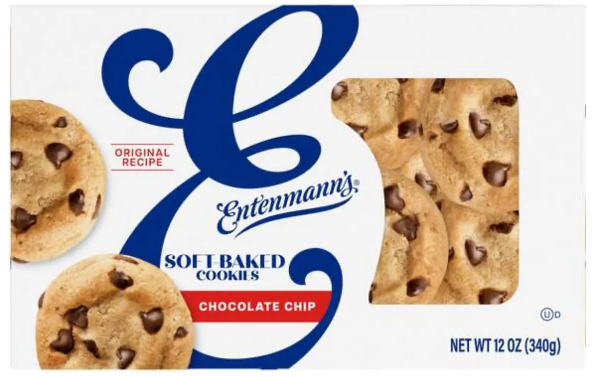 Entenmann's Cookies Soft Baked Original Recipe Chocolate Chip 12-oz