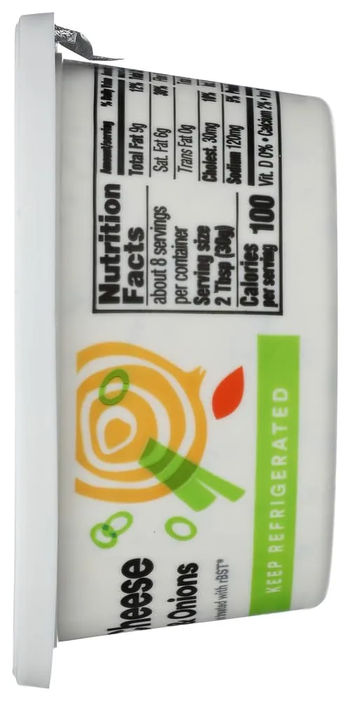 365 By Whole Foods Market, Cream Cheese Spread, Onion & Chive, 8 Ounce