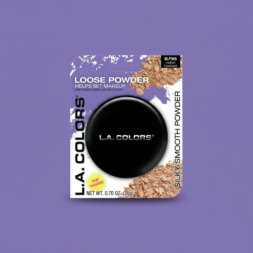 L.A. COLORS Loose Powder (carded), Medium Translucent CBLP305