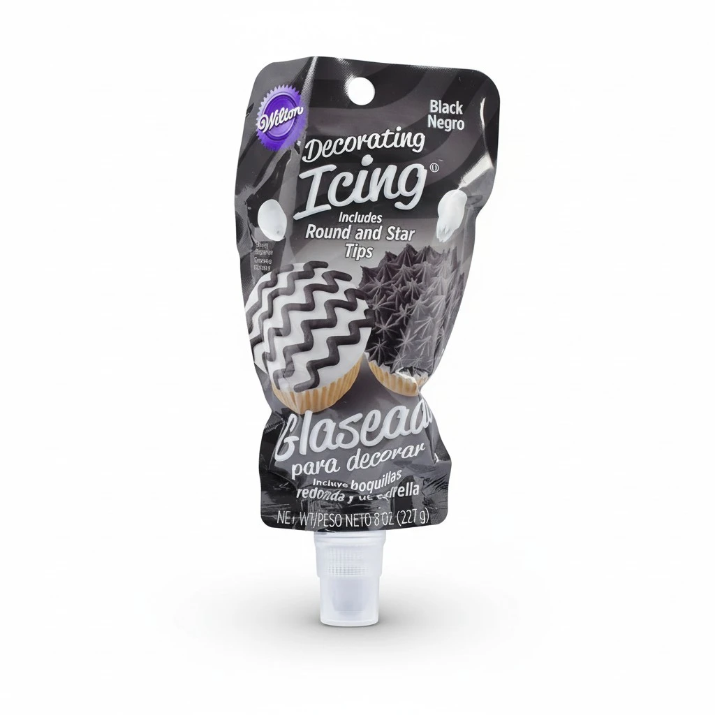 Wilton Decorating Icing Black Negro, 8 Ounce