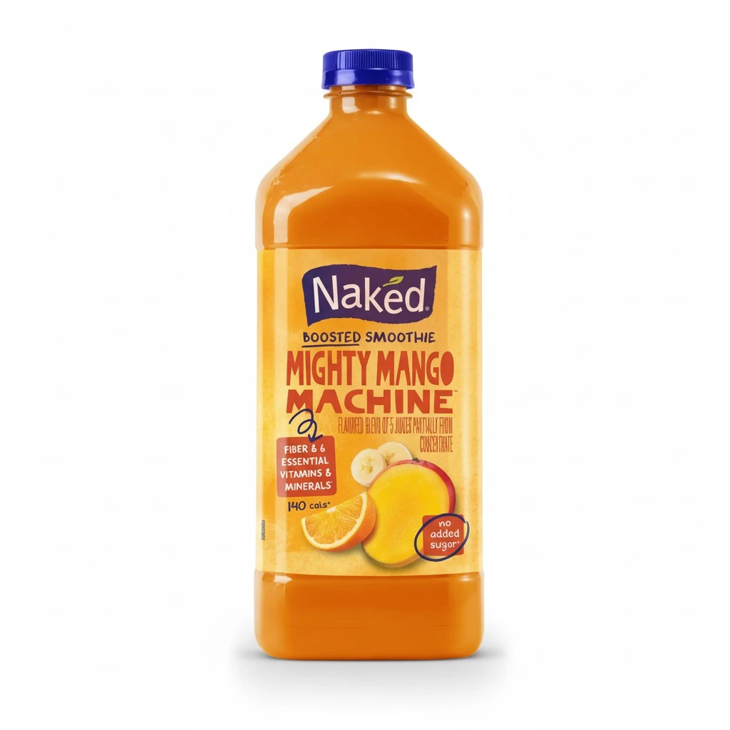NAKED JUICE Mighty Mango, Specialty Large Juice, 64 Fl Oz