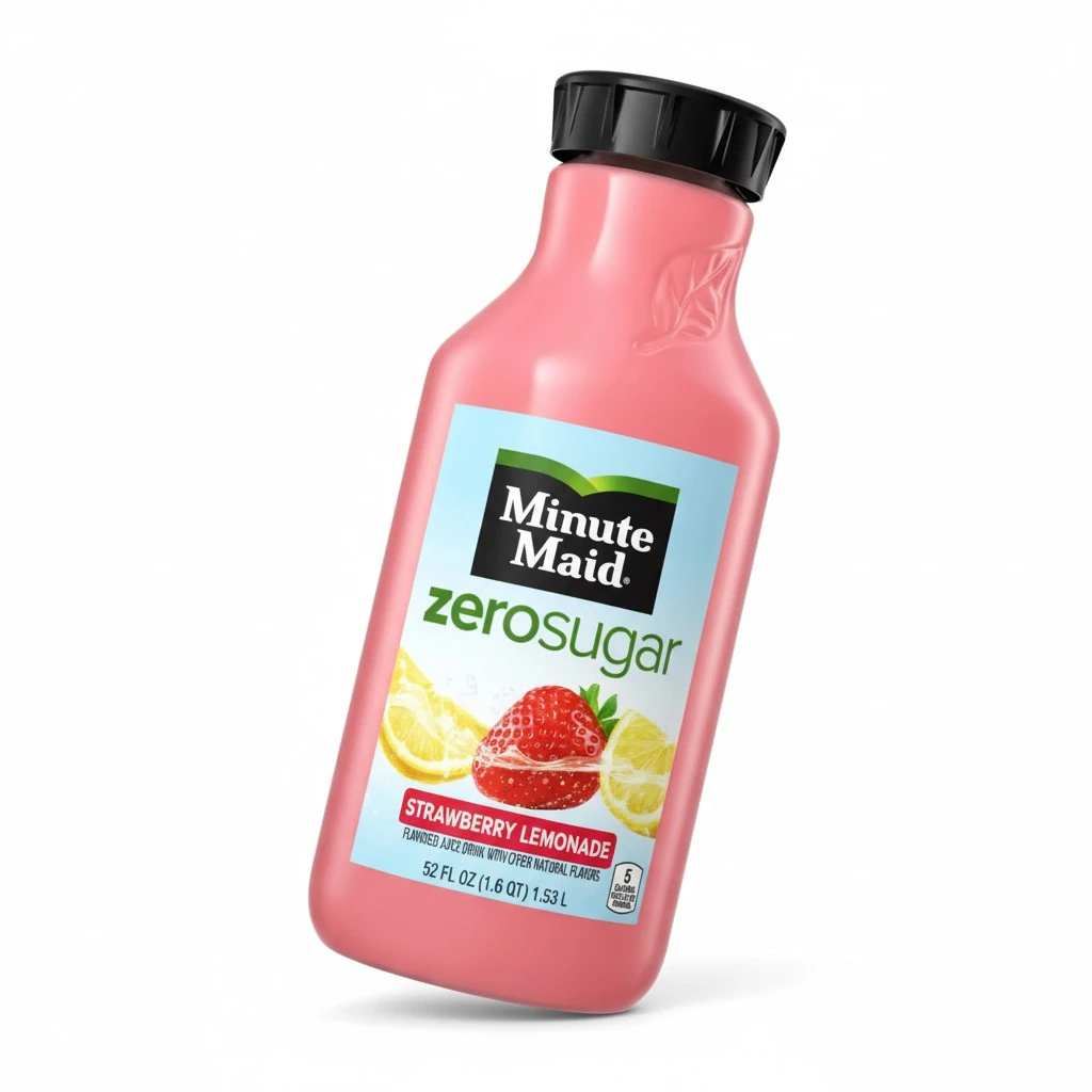 52oz Minute Maid Zero Sugar Strawberry Lemonade