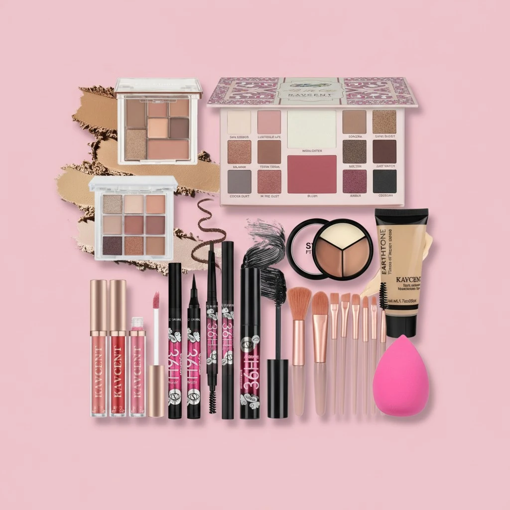Makeup Set for Teens Makeup Kit for Women Full Kit Eyeshadow Foundation Makeup Kits for Teenagers 14-16 Makeup Gift Set for Women Teen Girls