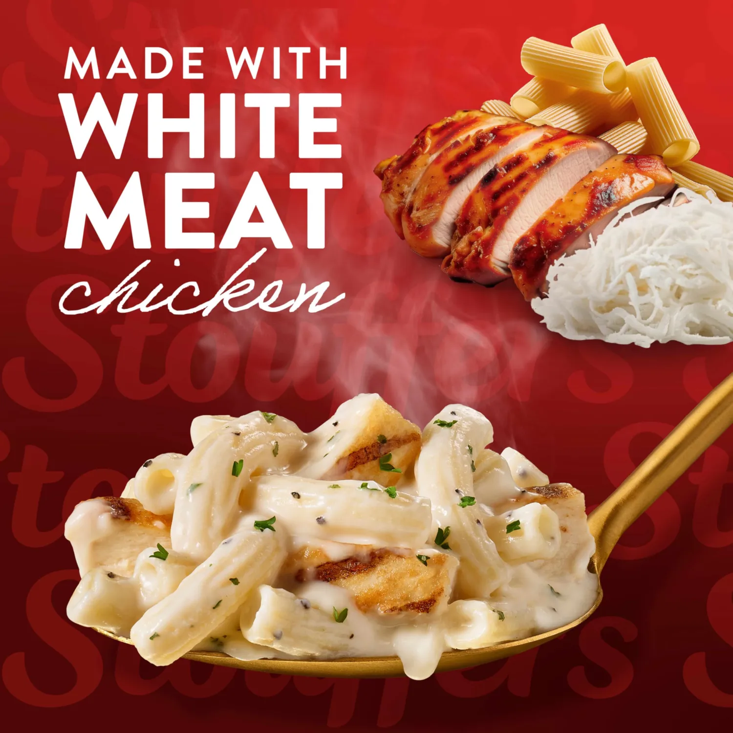 Stouffer's Chicken Alfredo Pasta, Family Size, Frozen Chicken Pasta, Frozen Dinners 31 oz