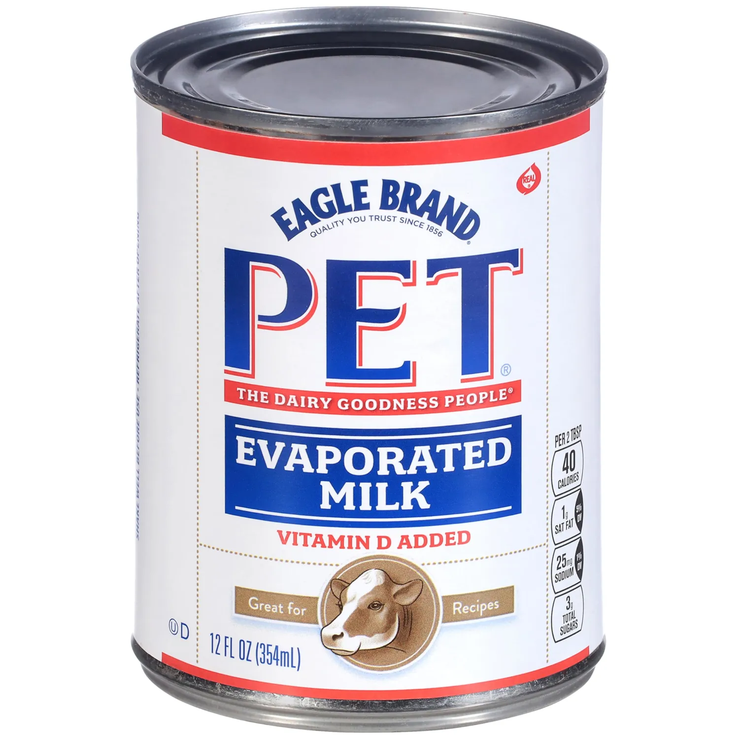PET Evaporated Milk, 12 Ounce Can (Pack of 5)