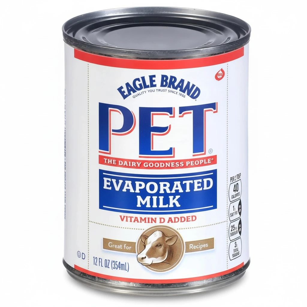 PET Evaporated Milk, 12 Ounce Can (Pack of 5)