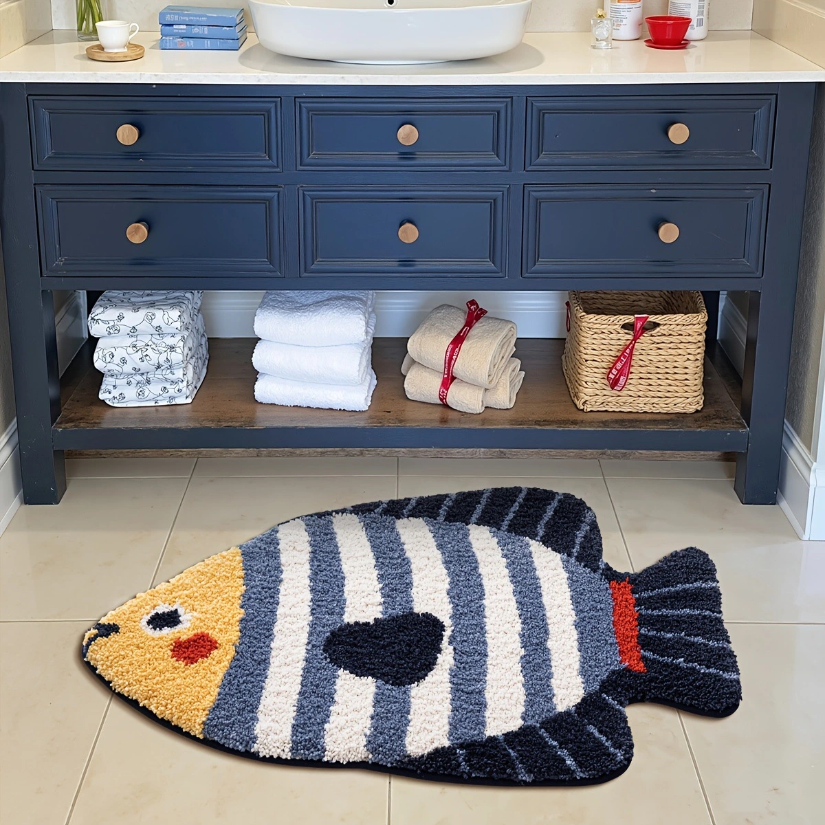 Home Bow Carpet Cartoon Floor Mat