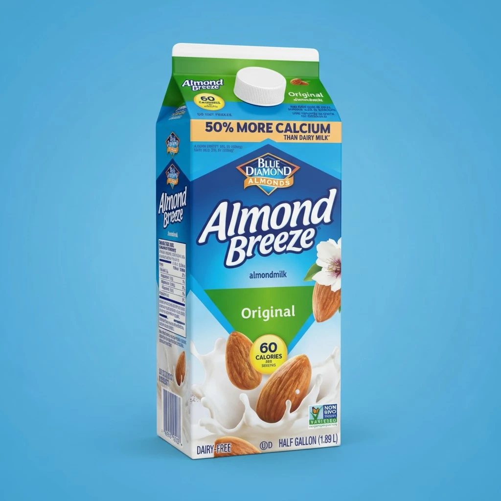 Almond Breeze Original Beverage, 64 oz