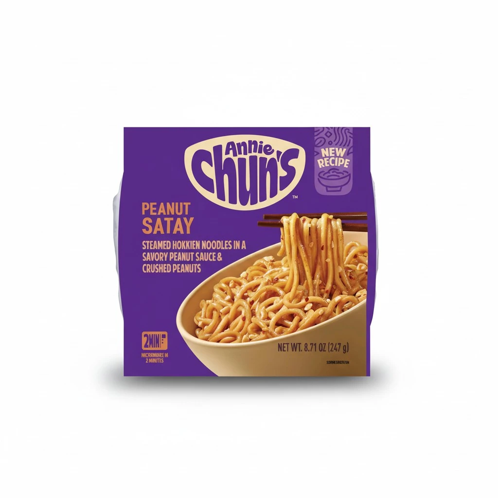 Annie Chun's Peanut Satay Noodle Bowl, 8.71 oz (Pack of 1)