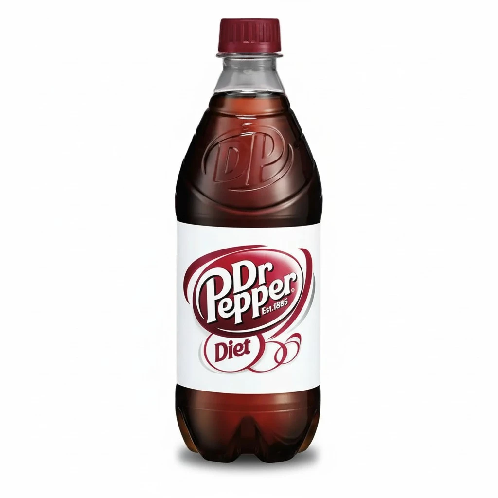 Diet Pepper, 16.9 Oz. Bottle (Pack of 24, Total of 405.6 Fl Oz)