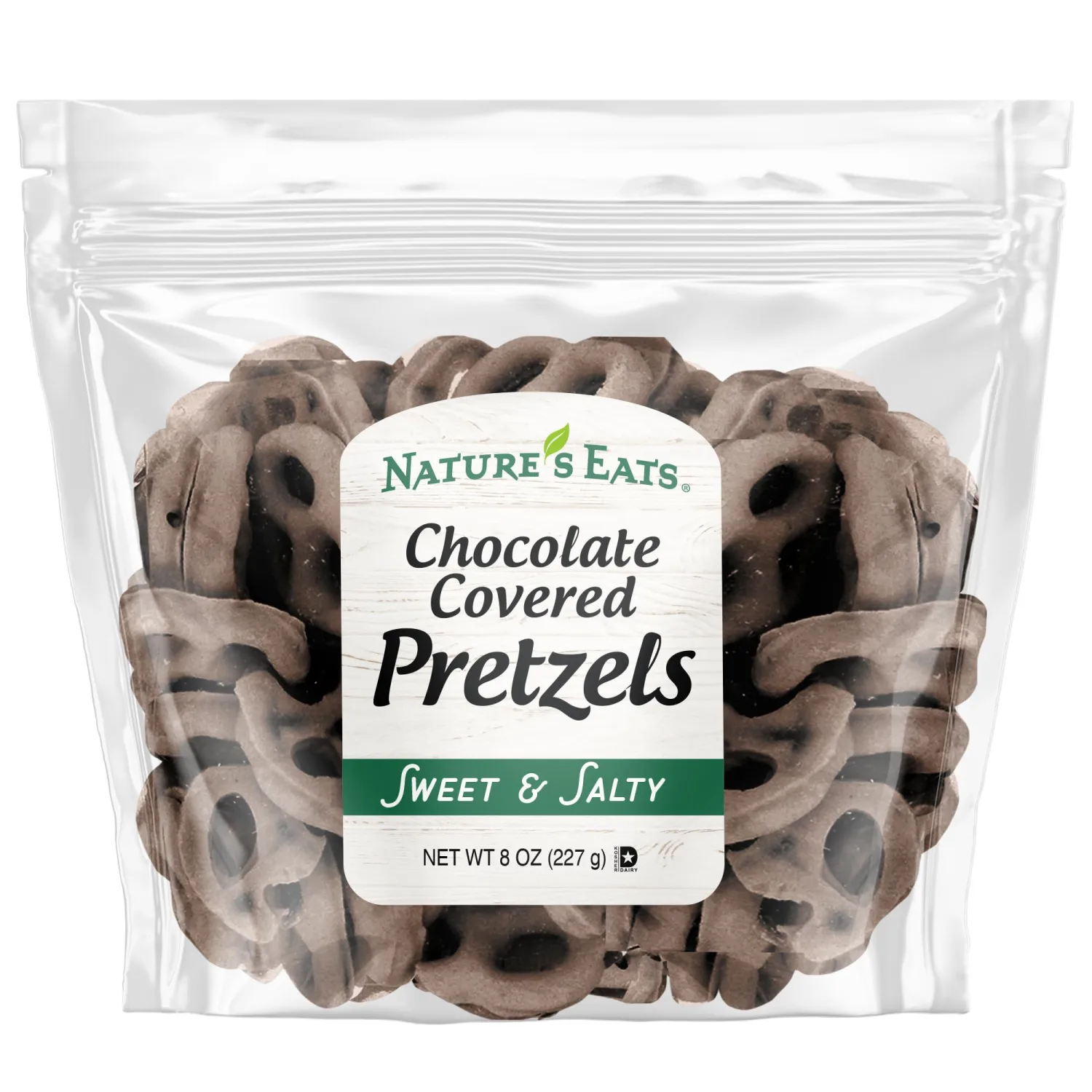 Nature's Eats Chocolate Pretzels 8oz