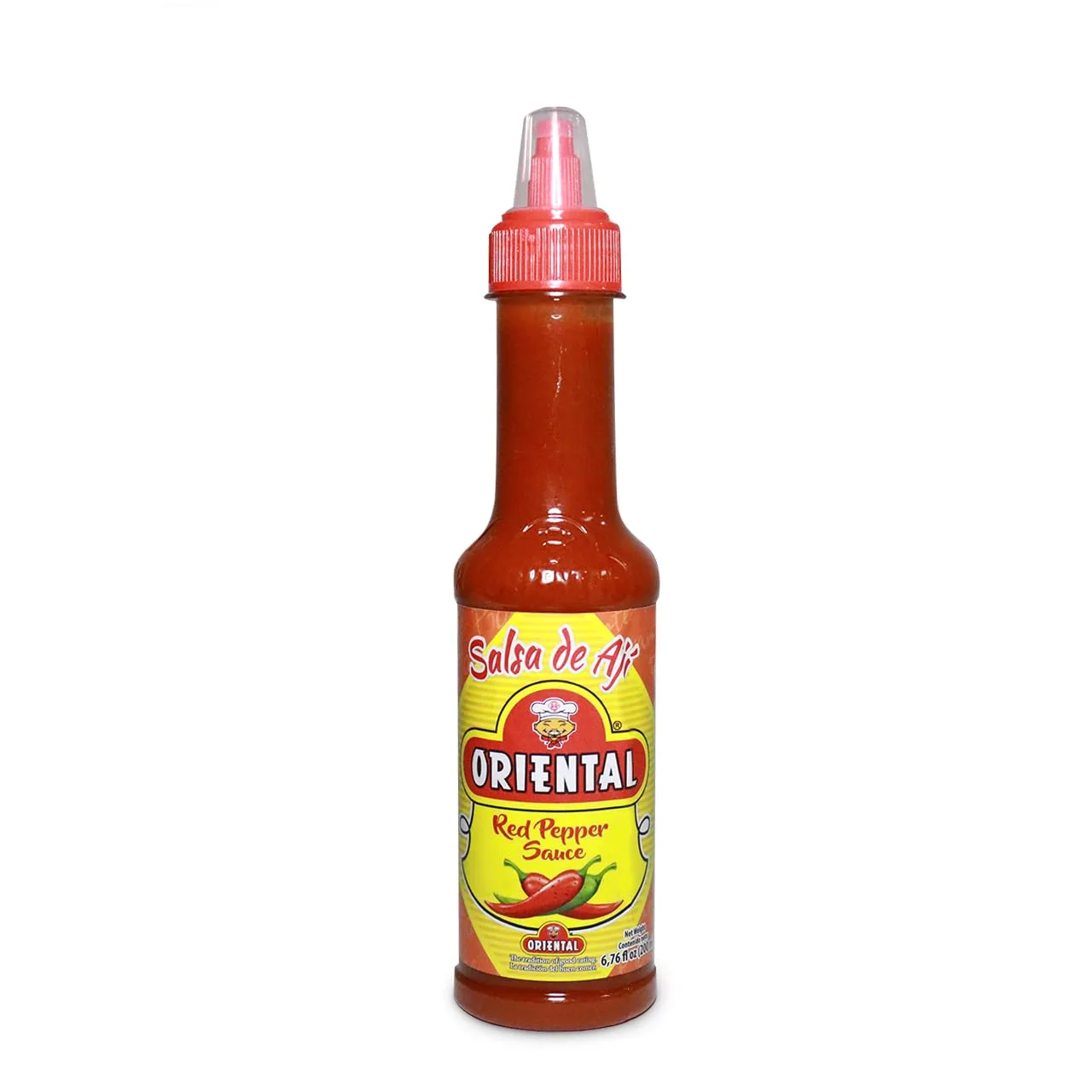 Salsa de Ají Oriental Red Pepper Sauce 200ml (6,76 fl oz)