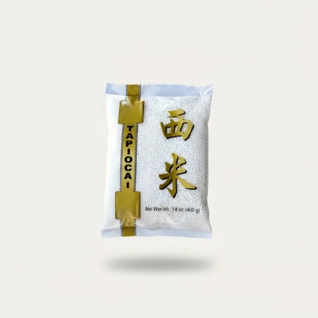 Small Tapioca Pearls (Mini Sago Balls / 小珍珠 / Sagu Bola/ Bột Báng) from Cassava - Chewy Perfection for Taiwanese Bubble Tea (波霸奶茶), Tapioca Pudding (木薯布丁), Desserts, Smoothies, and Sweet & Savory Dishes - Ideal for Sago Gula Melaka (椰糖西米), Chè, Puddings, Sago Soup (西米汤), Thai Desserts, Filipino Halo-Halo - Translucent, Flavor-Absorbent & Incredibly Versatile - Perfect for Thickening Soups, Sauces, Stews, Stir-Fries, Curries, and Gravies - Gluten-Free, Vegan-Friendly & Great for Asian Delicacies like Coconut Desserts (椰子甜品), Fruit Salads (水果沙拉), Bubble Tea Variations, and Frozen Treats - Create Unique Dishes Like Sago Pudding with Mango, Sweet Coconut Sago, Exotic Desserts for Every Occasion, and Sago with Fresh Fruits!