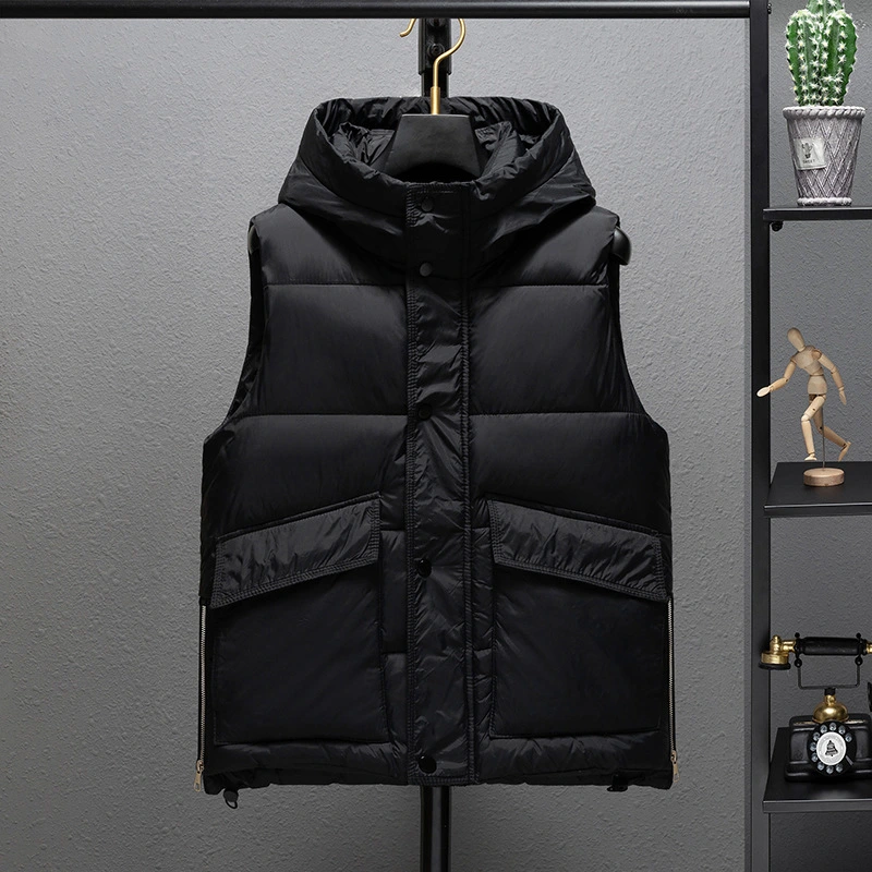 Down Cotton Vest Men's Waistcoat Jacket