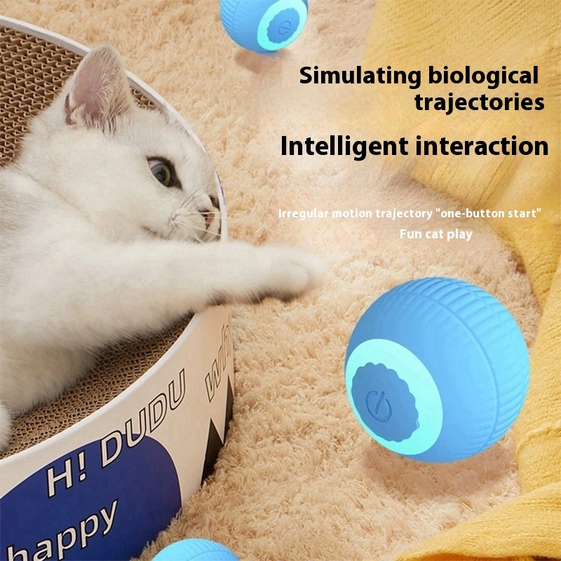 Automatic Cat Teasing Ball Self-Hi Relieving Stuffy Artifact Pet Supplies