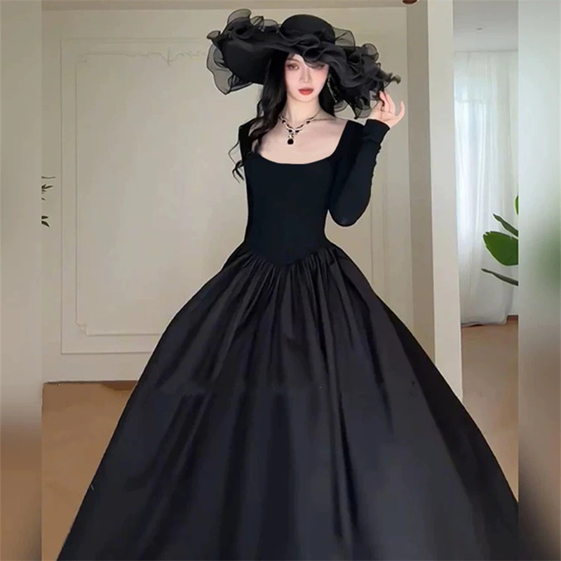 Backless Cross-strap Slim-fit Long Dress For Women