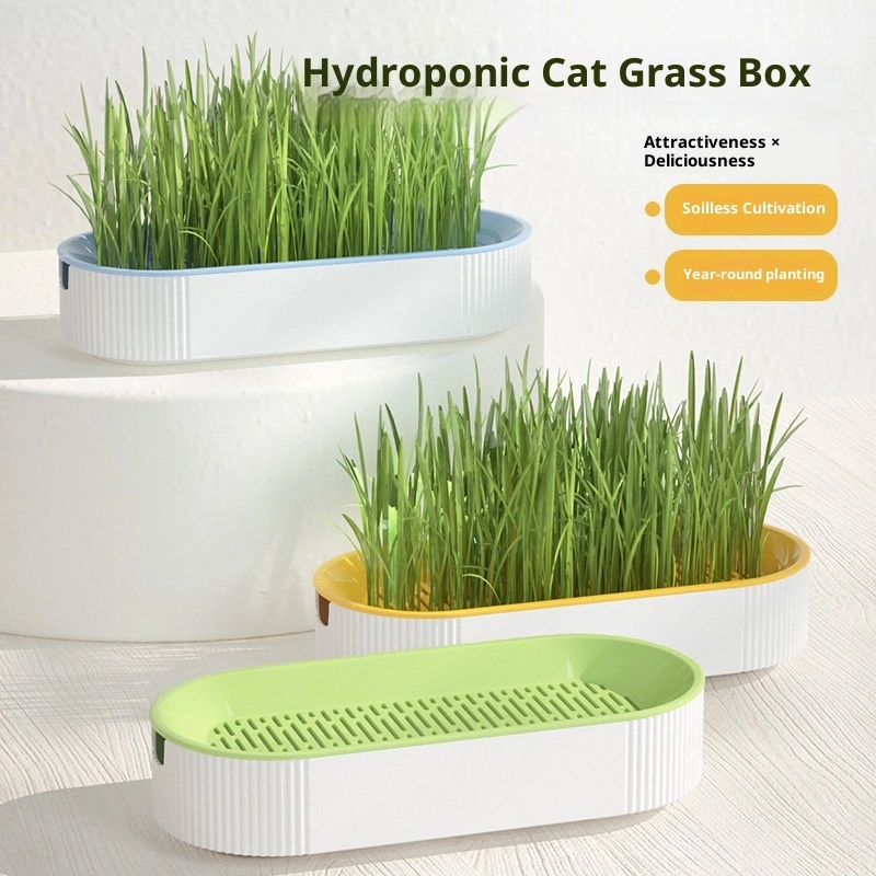 Pet Supplies Cat Snacks Catnip Planting Hydroponic Box