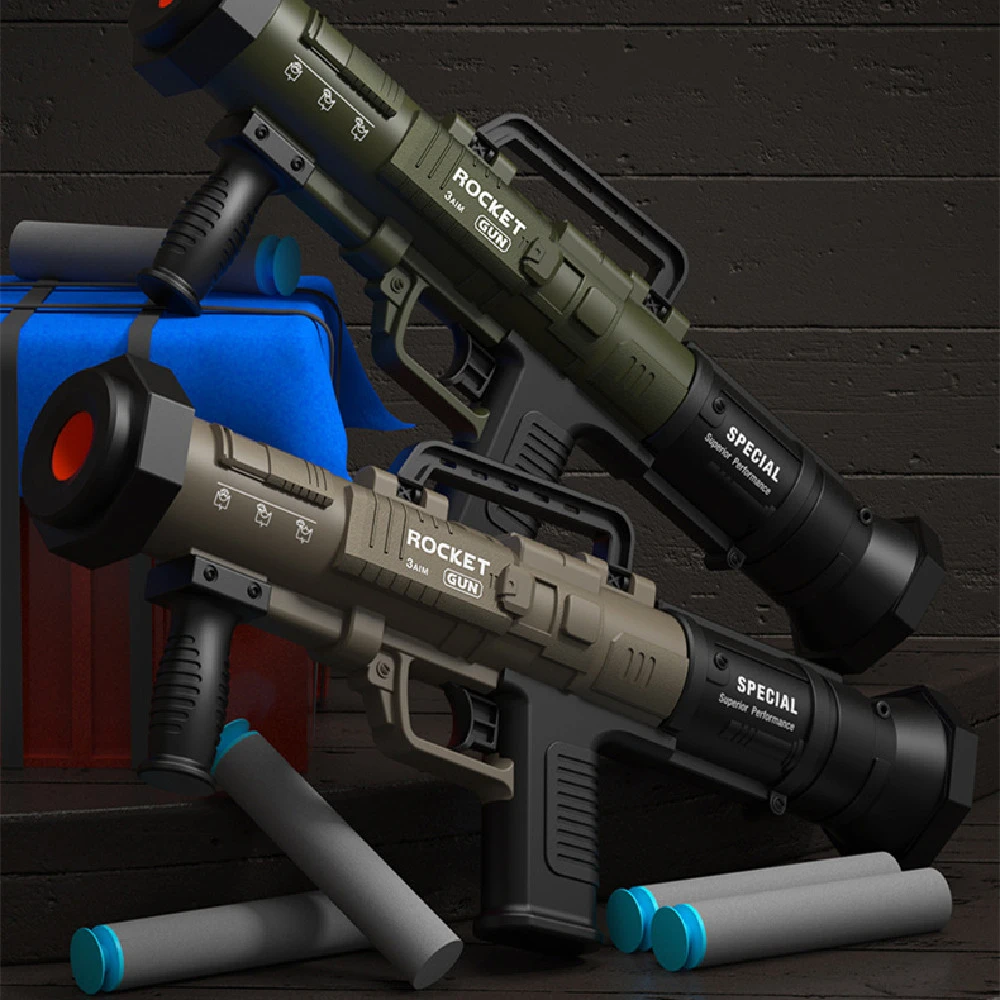 Children's Personality Rocket Launcher Model Toy
