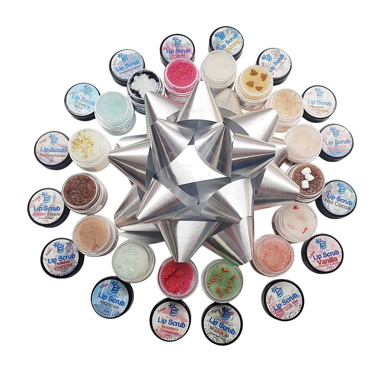 Diva Stuff Ultra Hydrating Lip Scrub for Soft Lips, Gentle Exfoliation, Moisturizer & Conditioner, ¼ oz - Made in the USA (Strawberry Cheesecake)