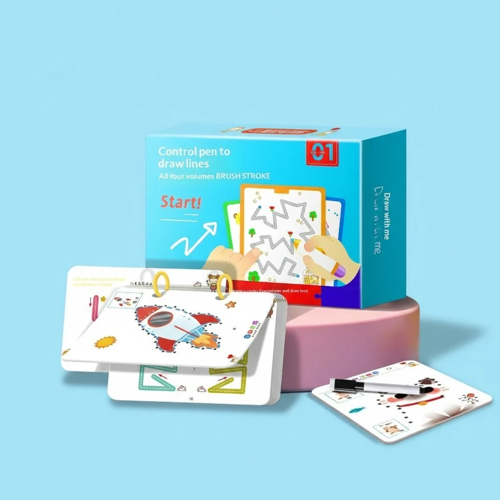 Children's Erasable Zero-basic Intelligence Toy For Pen Control Training
