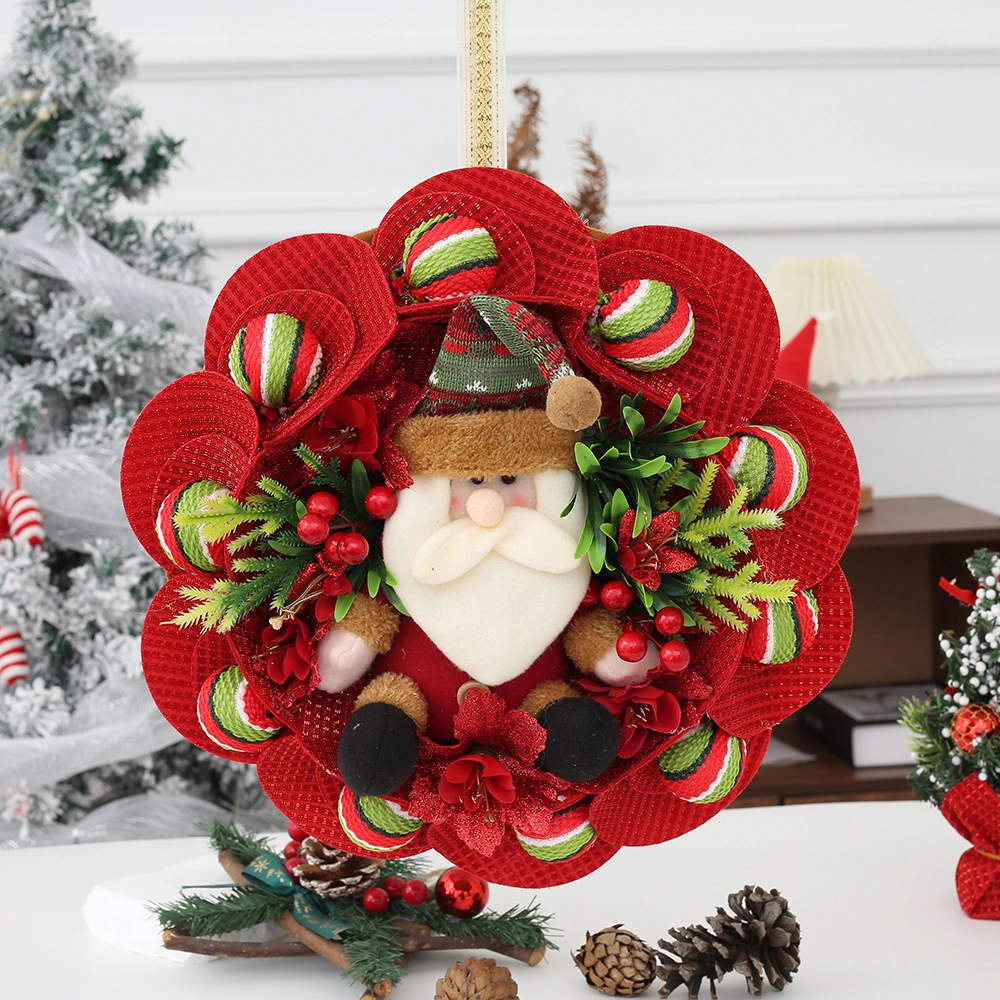 Old Man Snowman Wall Hanging Yard Decoration