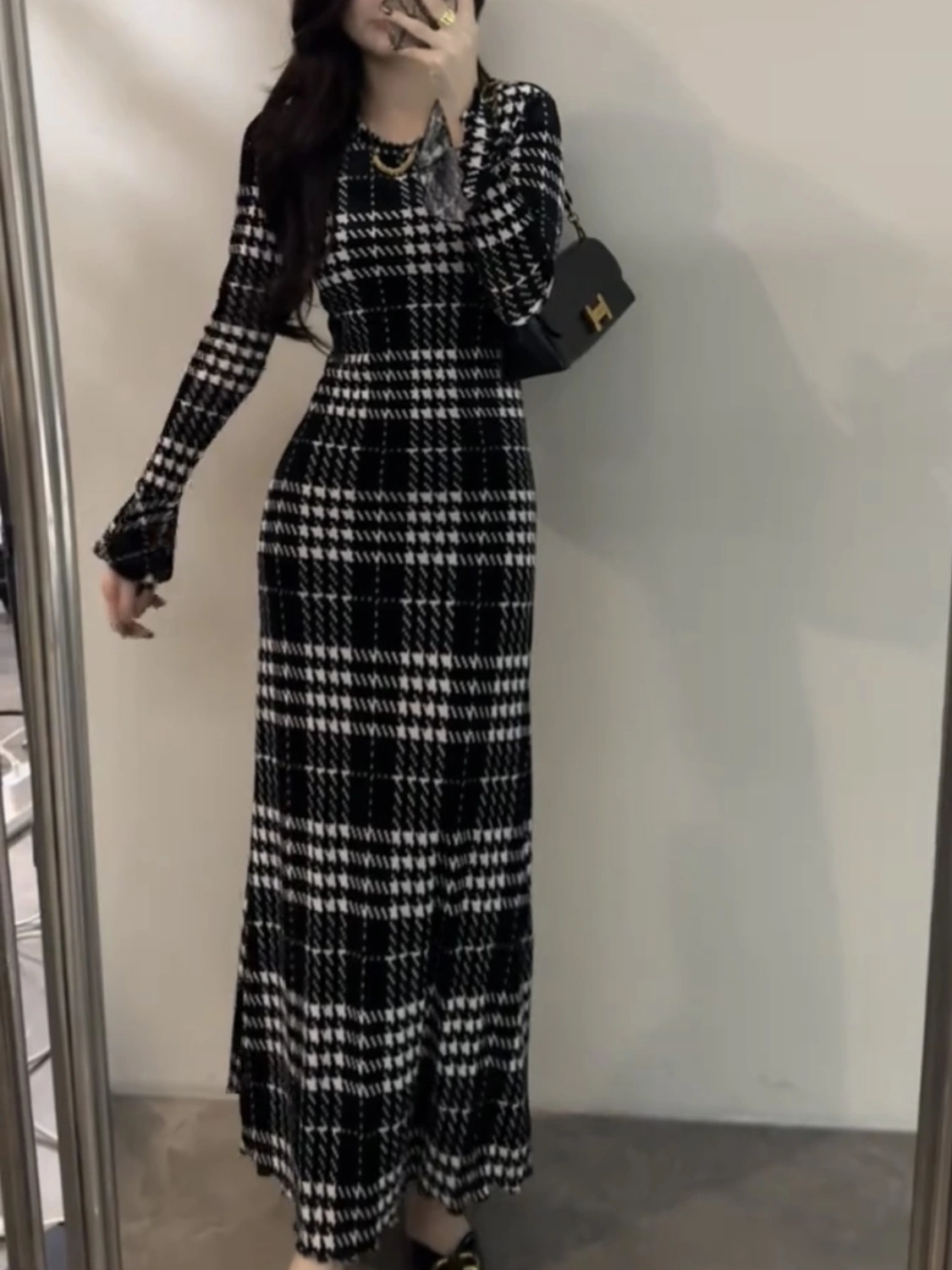 Temperament Waist Slim Hip Skirt Girl