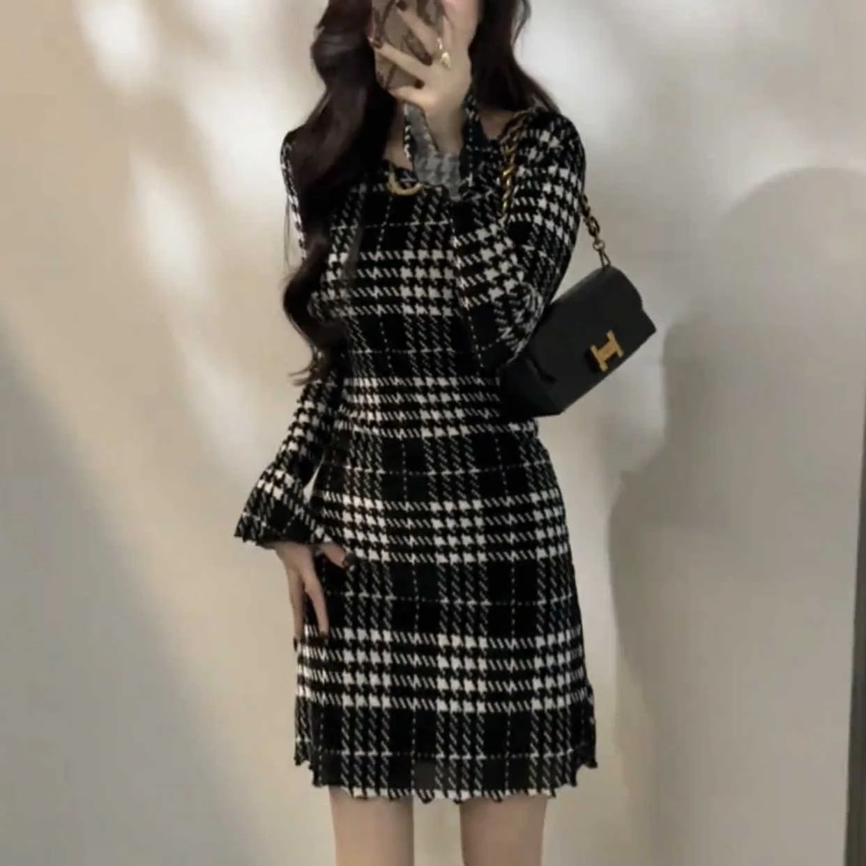 Temperament Waist Slim Hip Skirt Girl
