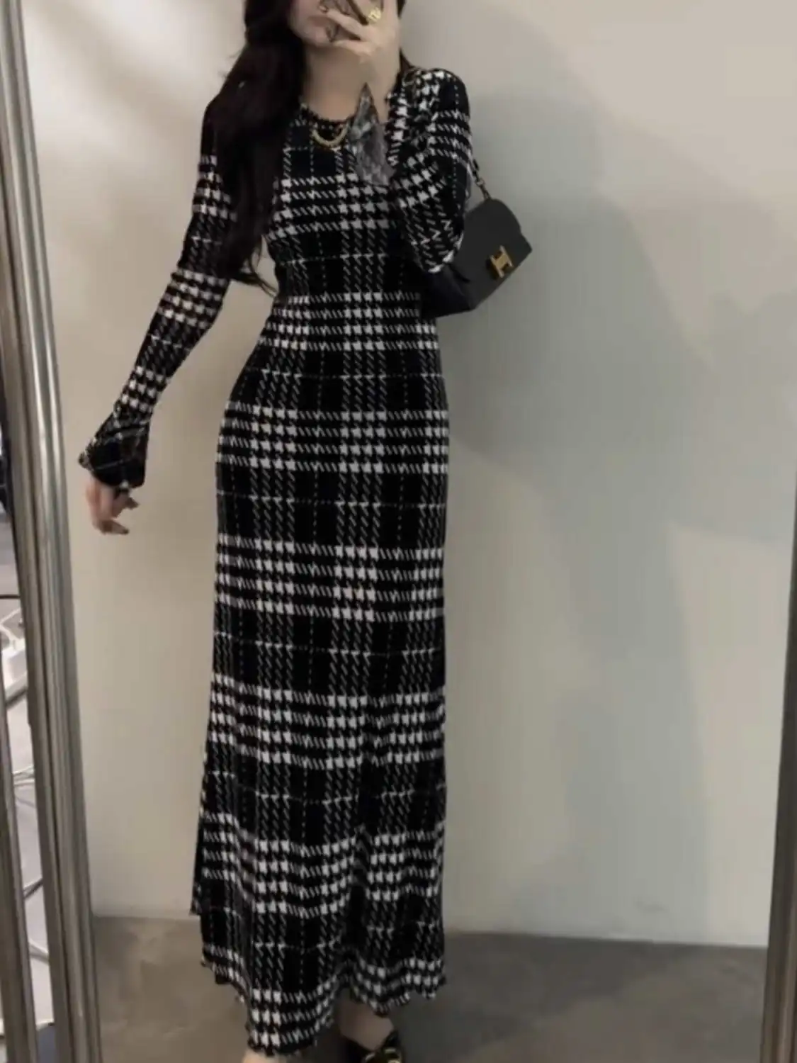 Temperament Waist Slim Hip Skirt Girl