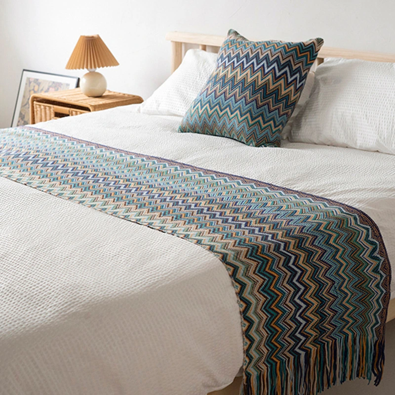 Bohemian Pillow Ethnic Decorative Cushion For Bed