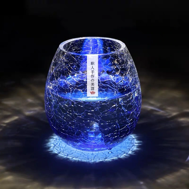 Modern Minimalist Good-looking Ice Crack Glass