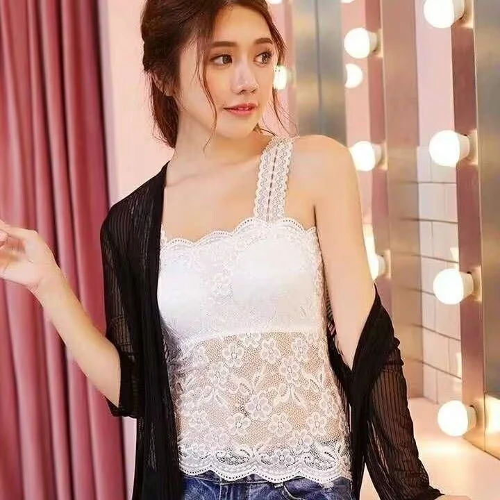 Strap Anti-peek Lace Bra Women Wire-free