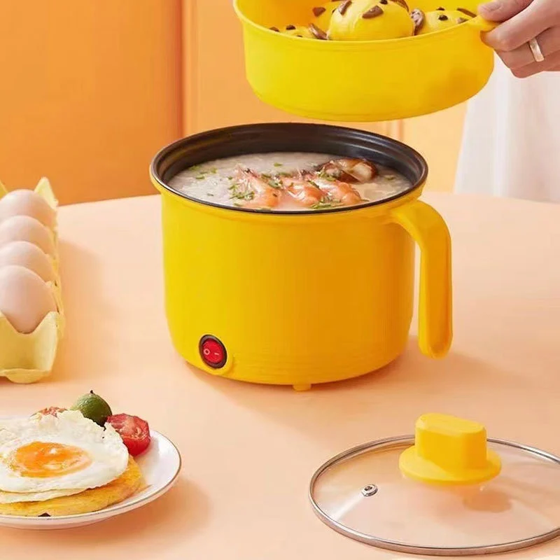 Mini Electric Pot Multi-functional Steamer Non-stick Electric Cooking Pot