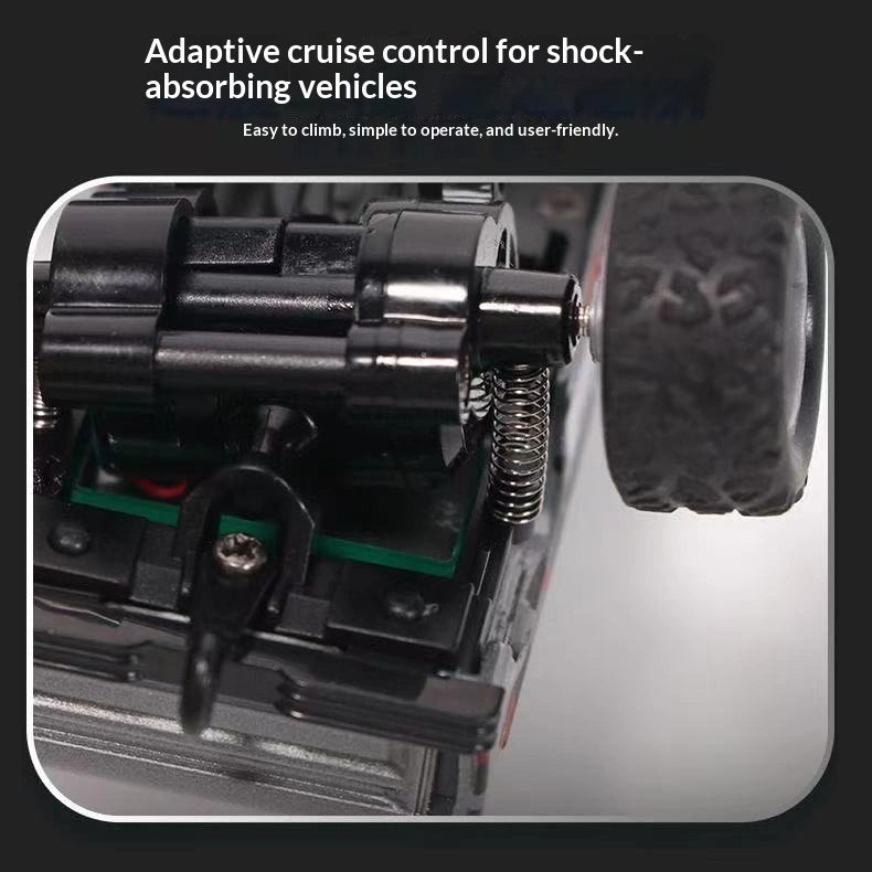 Off-road RC Car With Alloy Shock Absorption And Remote-controlled Lights