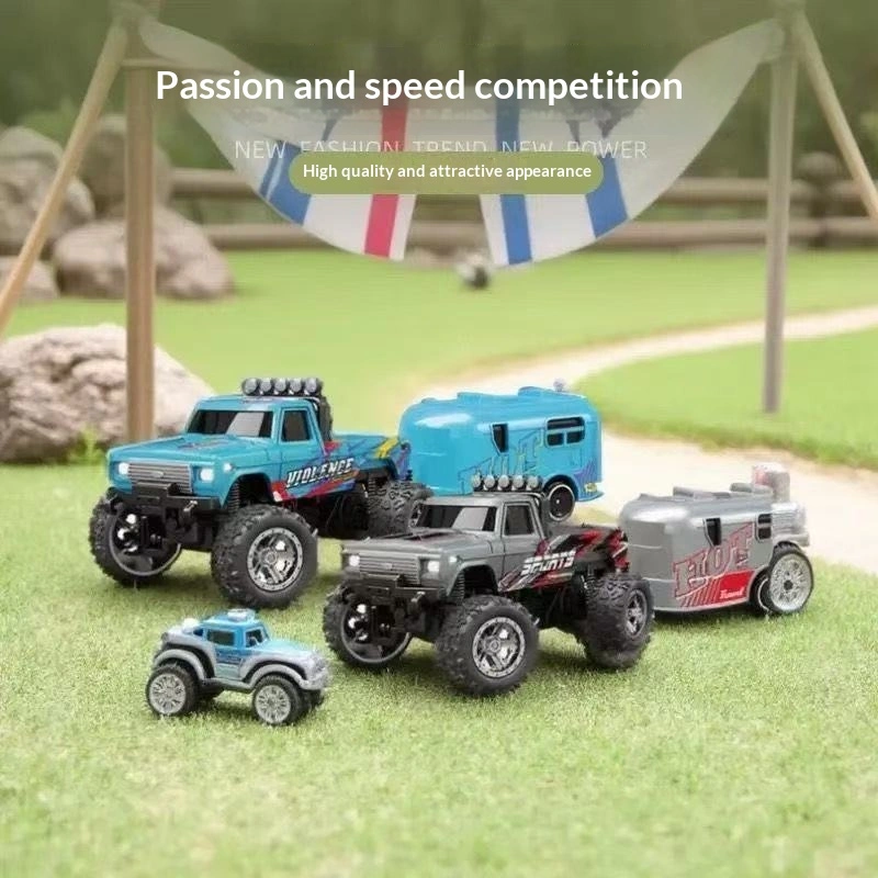 Off-road RC Car With Alloy Shock Absorption And Remote-controlled Lights