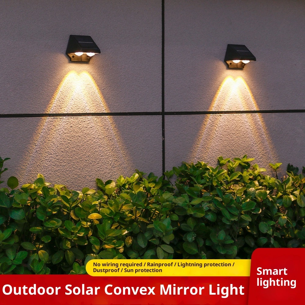 Solar Outdoor Wall Washer Light For Home Courtyard