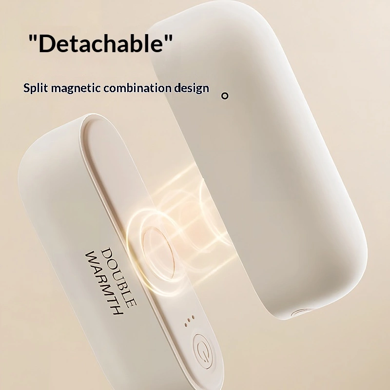 Magnetic Detachable USB Charging Hand Warmer Portable Explosion-proof Heating Pad