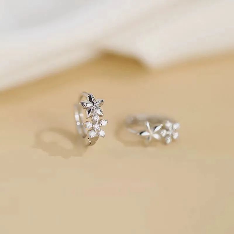 Women's Simple Fashion XINGX Little Flower Earrings