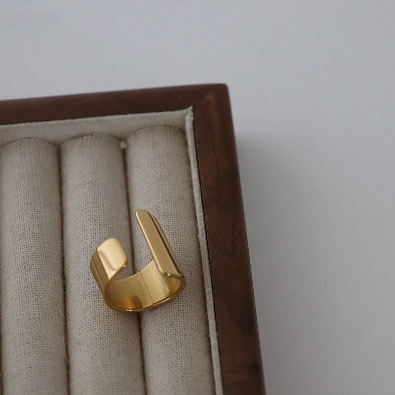 European And American Style Minimalist Titanium Steel Ring