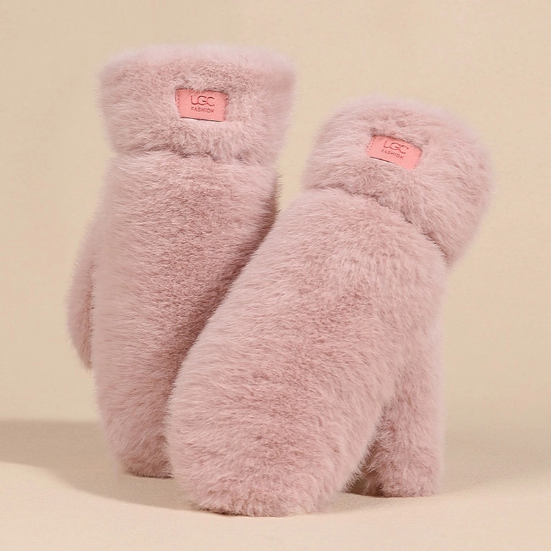 Plush Winter Warmth Fleece-lined Thickened Outdoor Cold-proof Windproof