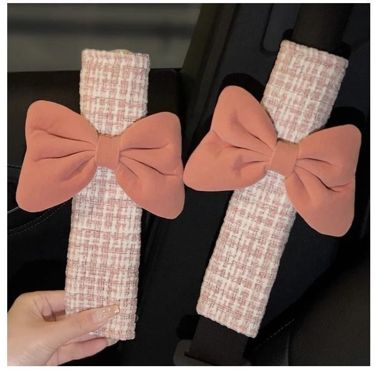 Car Seat Belt Simple Bow All-season Universal Shoulder Protector